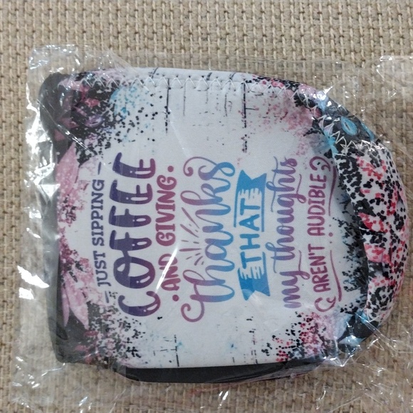 EUC Ipsy Watermelon Makeup Bag and NWT Drink Cozy - Picture 9 of 9